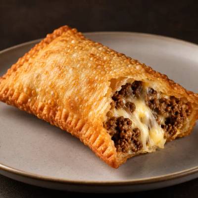 Produto PASTEL CARNE COM QUEIJO