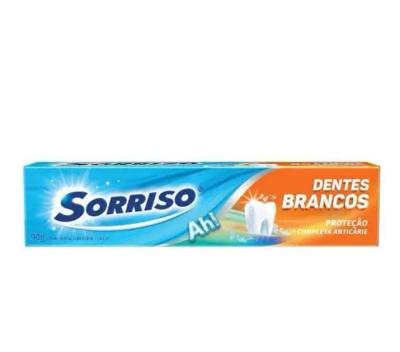 Produto Creme Dental Sorriso Dentes Brancos Ah! 90g