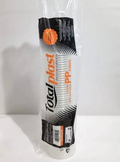 Produto Copos Descartáveis PP 440ml Totalplast