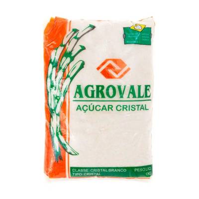 Produto Açúcar Cristal Agrovale 1kg