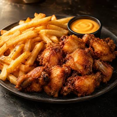 Produto Fritas com Frango