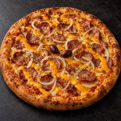 Produto Pizza Calabresa com Cheddar