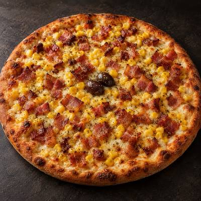 Produto Pizza Milho com Bacon