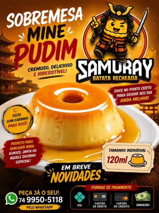 Produto Pudim 120ml