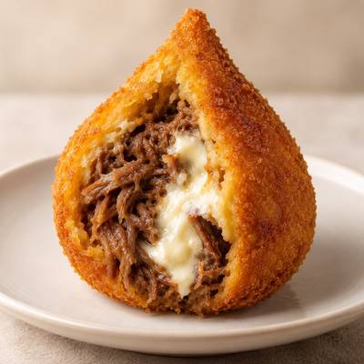 Produto Coxinha de Carne com Cream Cheese