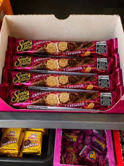 Produto Wafer Sonho de Valsa Crocante e Cremoso