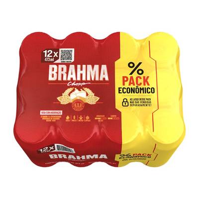 Produto Fardinho de Brahma Chopp 473 ml