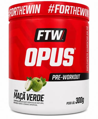 Produto Opus Pré-Workout (Maçã Verde)