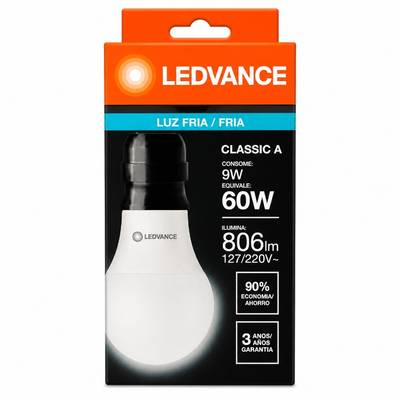 Produto Lâmpada LED Ledvance 9W (60W)
