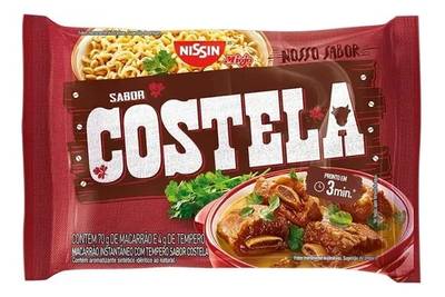 Produto Miojo Nosso Sabor Costela com Coentro