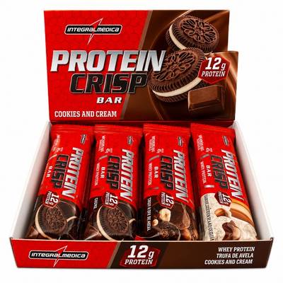 Produto Protein Crisp Bar (Cookies and Cream)