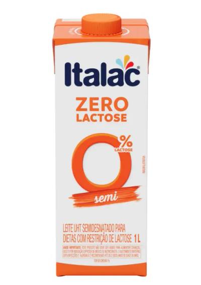 Produto Leite UHT Integral Zero Lactose Italac 1L