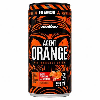 Produto Agent Orange Pre Workout Drink (Tangerina com Morango)e maçã verde