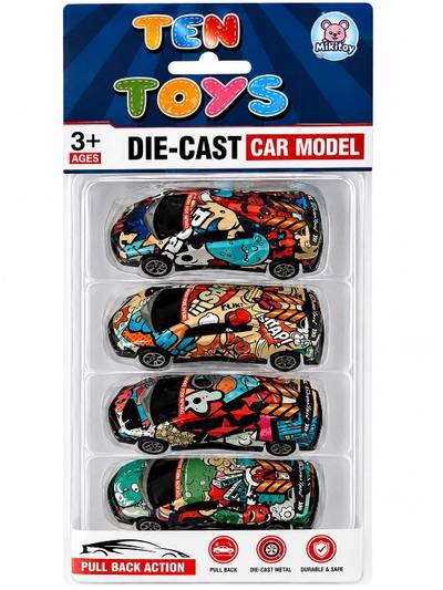 Produto Kit Carrinhos Metal