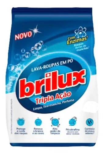 Produto Lava-Roupas em Pó Brilux 1,6kg