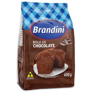 Produto Mistura para Bolo de Chocolate Brandini de 400g