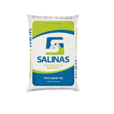 Produto Sal Marinho Refinado 1KG