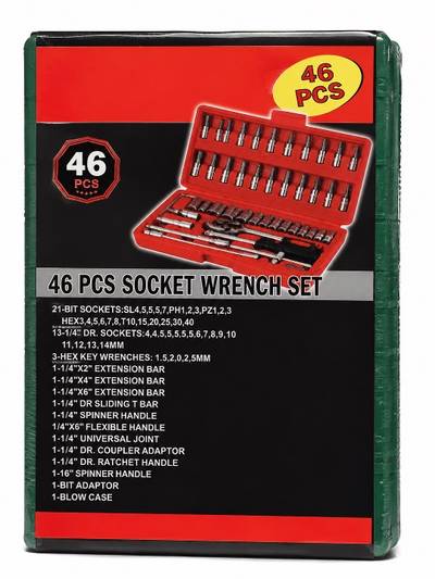 Produto Jogo de Soquetes 46 Peças