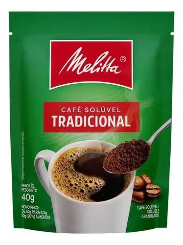 Produto Café Solúvel Tradicional Granulado Melitta