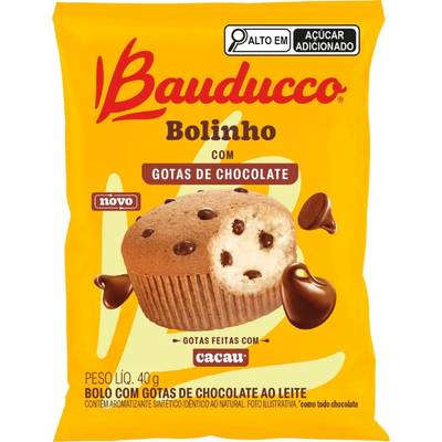 Produto Bolinho Bauducco Gotas de Chocolate