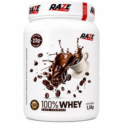 Produto 100% Whey (Café Cremoso) 1,5kg