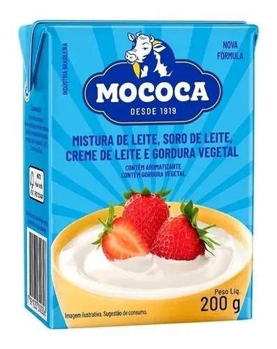Produto Mistura de Leite, Soro de Leite, Creme de Leite e Gordura Vegetal da Mococa