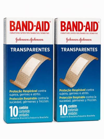 Produto Curativo Band-Aid Transparente