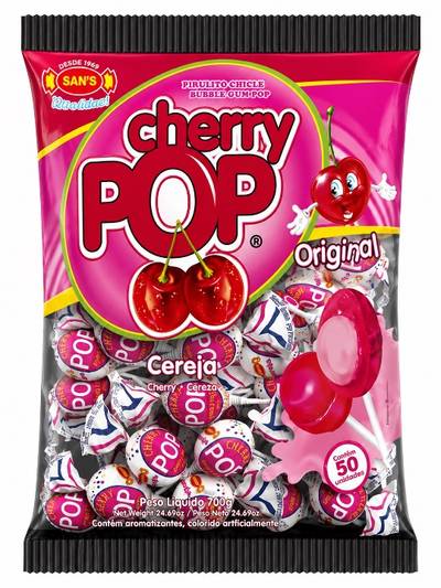 Produto Pirulito Cherry Pop