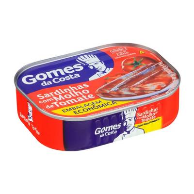 Produto Sardinha com Molho de Tomate da Gomes da Costa