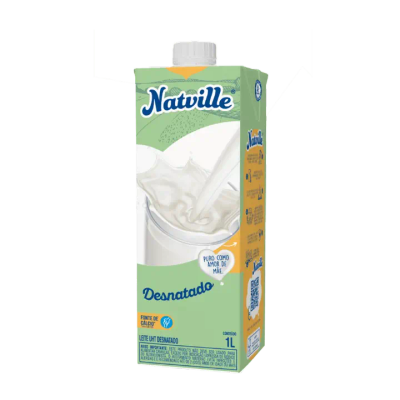 Produto Leite Longa Vida UHT Desnatado 1Litro