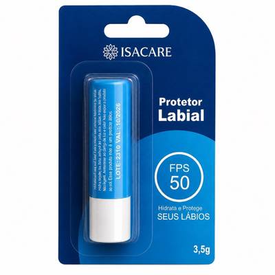 Produto Protetor Labial Isacare FPS 50
