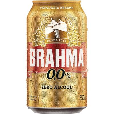 Produto Brahma Zero Álcool 350ml