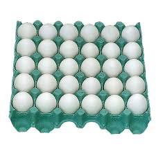 Produto Bandeja de Ovos Branco C/30 Unidade
