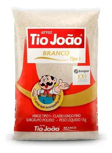 Produto Arroz Branco Tipo 1 da marca Tio João