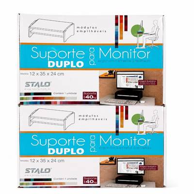 Produto Suporte para Monitor Duplo Stalo