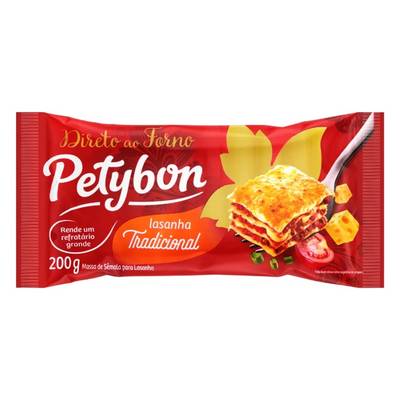 Produto Massa para Lasanha Petybon Direto ao Forno de Sêmola