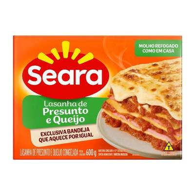 Produto Lasanha de Presunto e Queijo