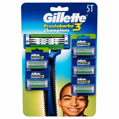 Produto Carga Gillette Prestobarba 3
