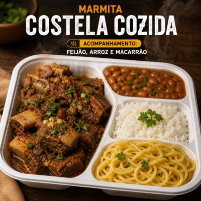 Produto MARMITA COSTELA COZIDA