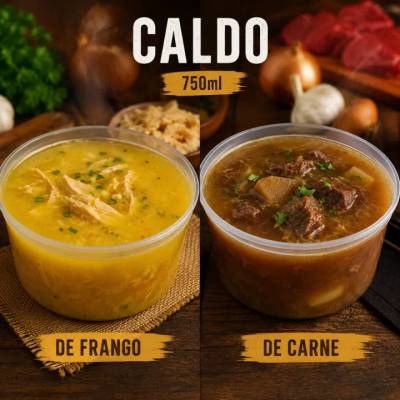 Produto CALDO DE FRANGO OU CARNE