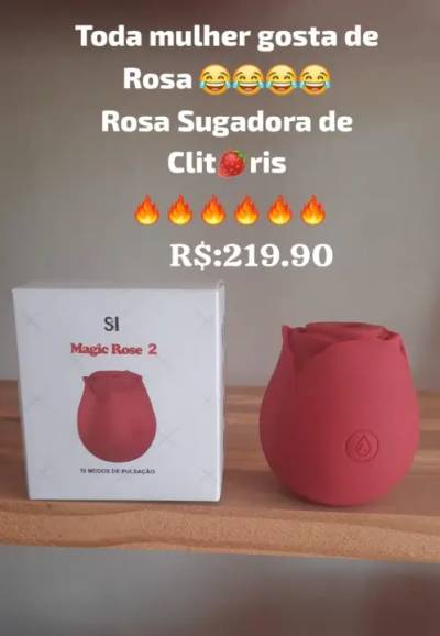 Produto Rosa sugadora