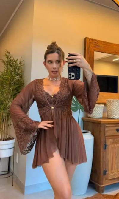 Produto Robe em Tule