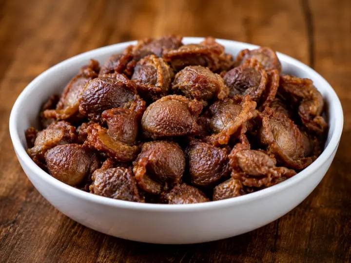 Produto Moela de galinha frita - Medio