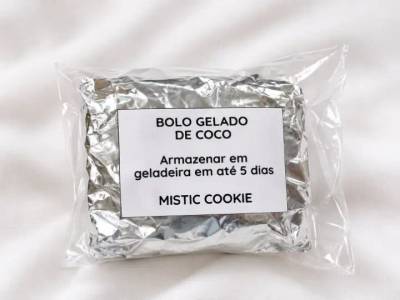 Produto Bolo Gelado de Coco